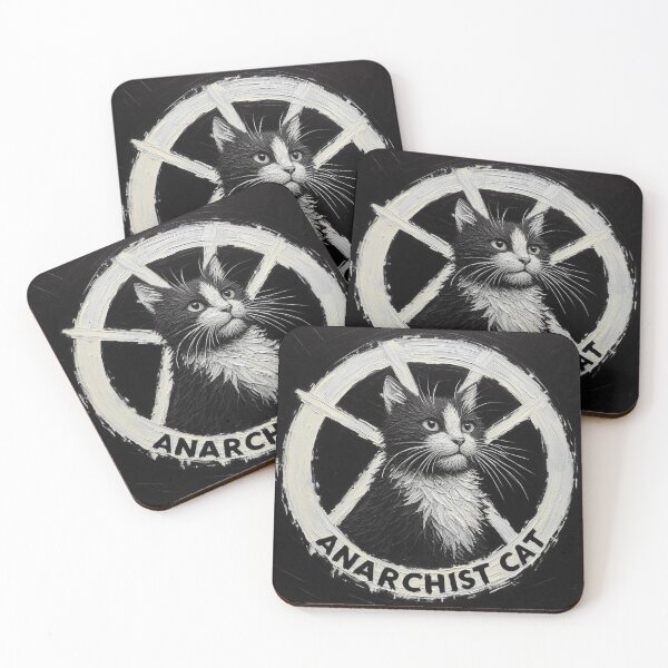 Item preview, Anarchist Cat designed and sold by Jurand  Creations.