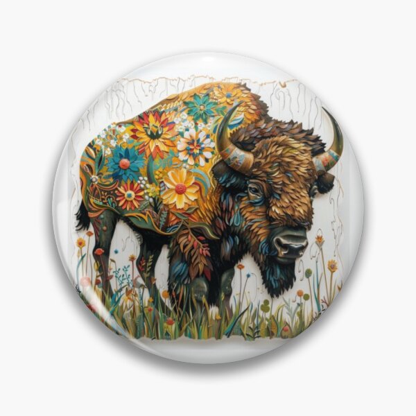 Item preview, Buffalo flowers designed and sold by aginlow.