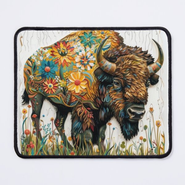 Item preview, Buffalo flowers designed and sold by aginlow.