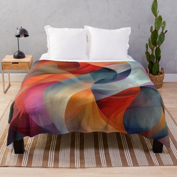 Item preview, Patrón ondulado abstracto en colores vibrantes designed and sold by brandway.