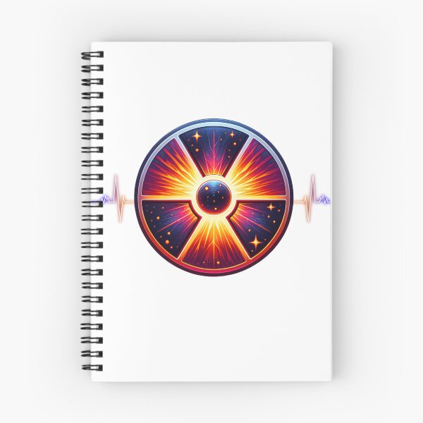 Item preview, Nuclear Heartbeat designed and sold by BookwormBlossom.