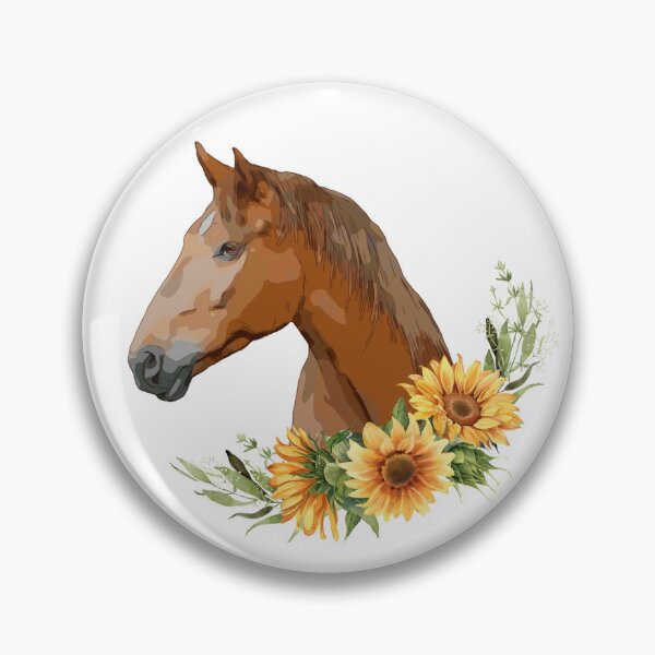 Item preview, Horse with sunflowers designed and sold by Good--Dreams.