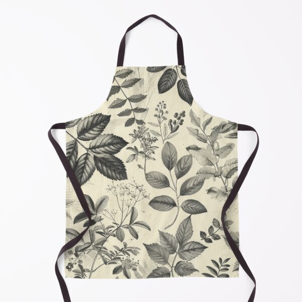Item preview, Black And White Botanical Leaf Pattern designed and sold by brandway.