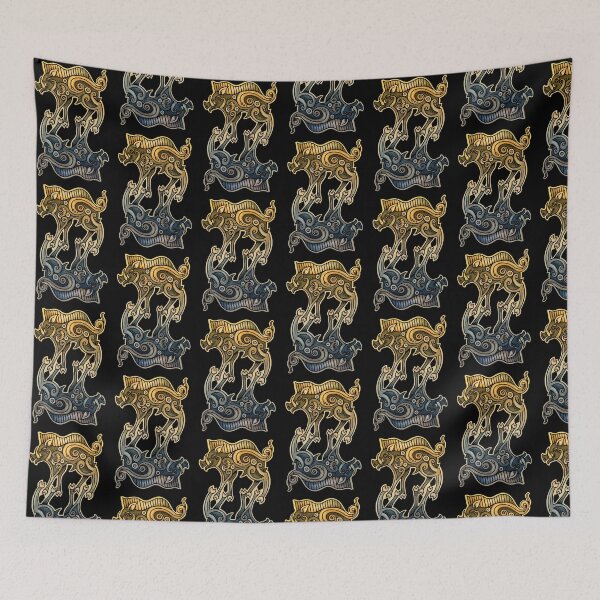 Item preview, Viking wild boars designed and sold by atelier-vladi.