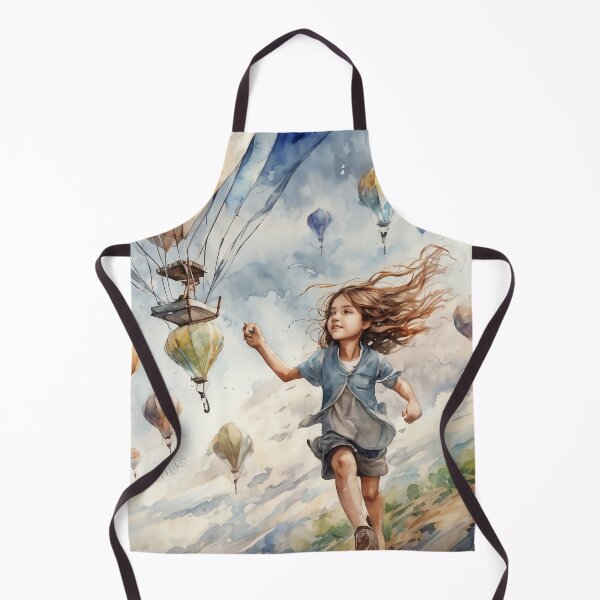 Item preview, kid flying kites designed and sold by ArtsyWishesShop.