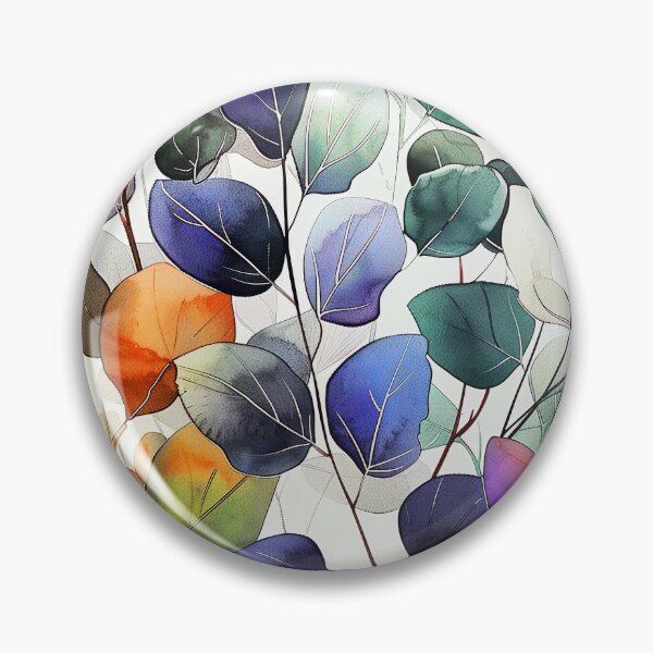Item preview, Colors leaves nature #pattern #nature designed and sold by JBJart.