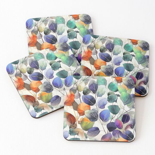 Item preview, Colors leaves nature #pattern #nature designed and sold by JBJart.