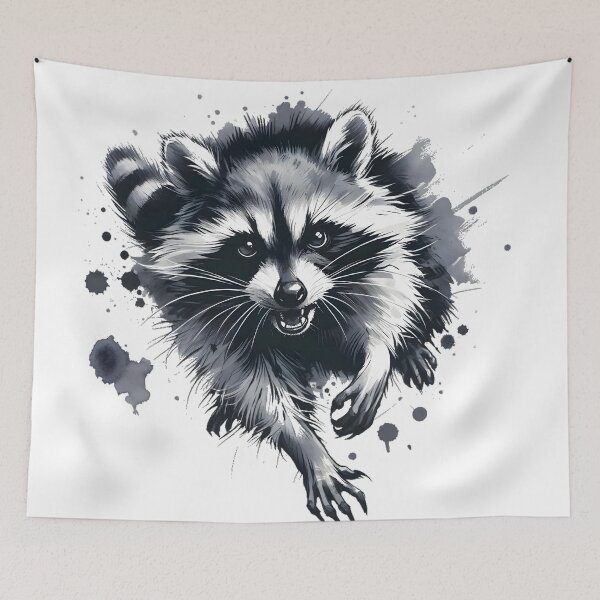 Item preview, Charging Raccoon designed and sold by h00ch2003.