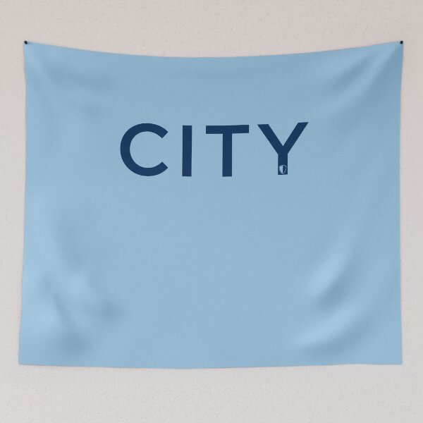 Item preview, CITY | Sky Blue & Navy designed and sold by GOBBI-DESIGN.