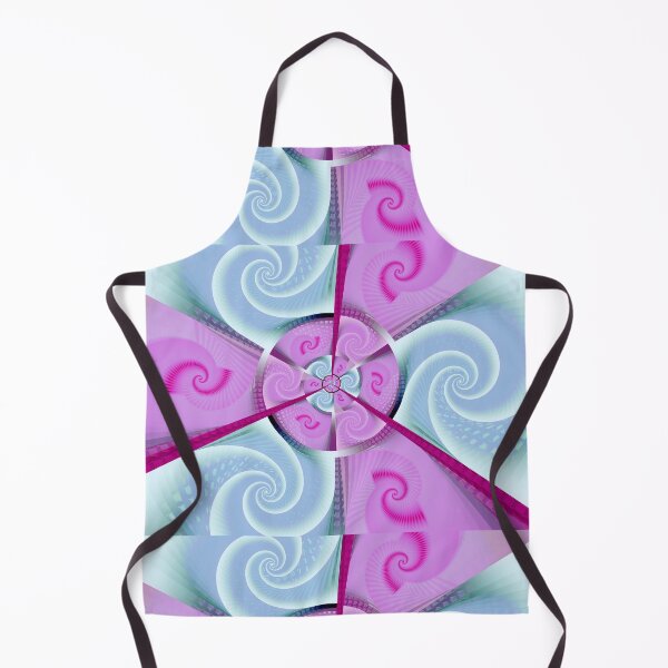 Item preview, Pink and Blue Windmill Spirals designed and sold by pinkal.
