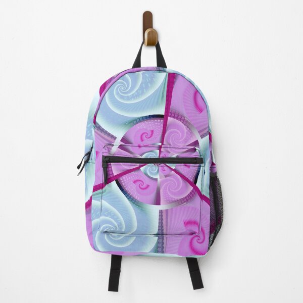 Item preview, Pink and Blue Windmill Spirals designed and sold by pinkal.