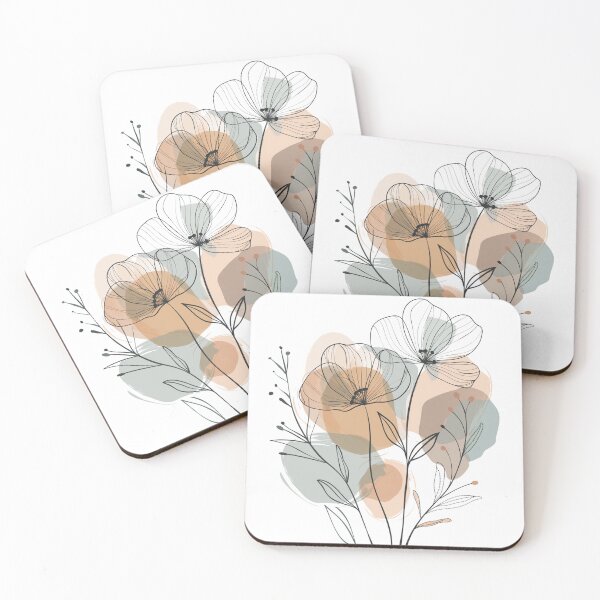 Item preview, Abstract Floral Art designed and sold by Midnight Garden.