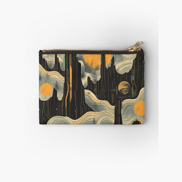 Item preview, Abstract Pattern With Curving Lines and Planets designed and sold by brandway.