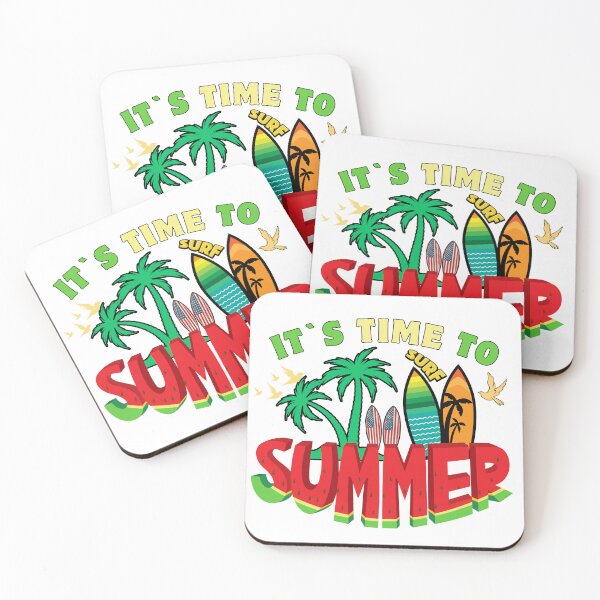 Item preview, Summer, It`s Time To Surf Typographic Retro Surfing Design designed and sold by Raise2Shine.