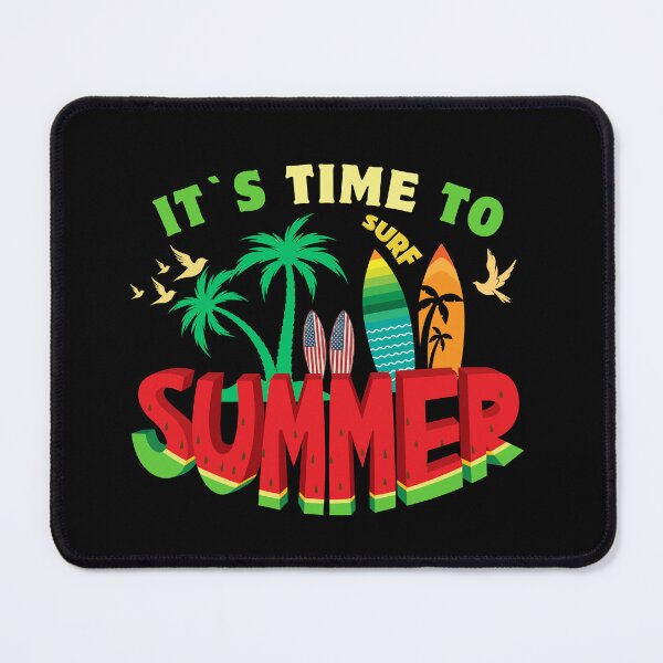 Item preview, Summer, It`s Time To Surf Typographic Retro Surfing Design designed and sold by Raise2Shine.