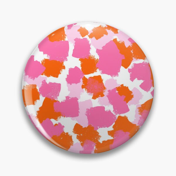 Item preview, Abstract, Pink, Orange, Spotty, Brushstrokes designed and sold by OneThreeSix.