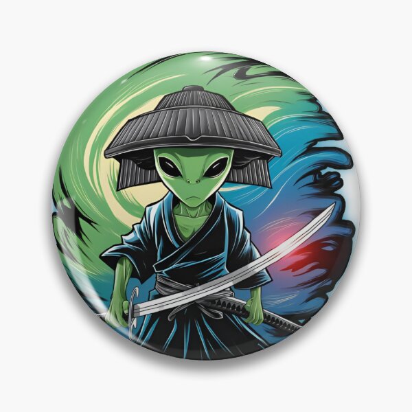 Artikelvorschau, Außerirdischer Samurai entworfen und verkauft von yensyriv.