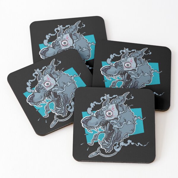 Item preview, Eye of the Werewolf - blue version designed and sold by NeonPopKong.
