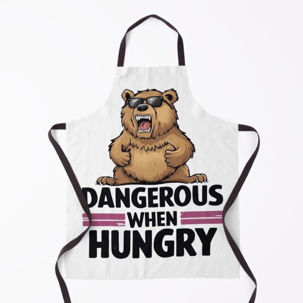 Item preview, Dangerous When Hungry T-Shirt designed and sold by NicolasGlowArt.