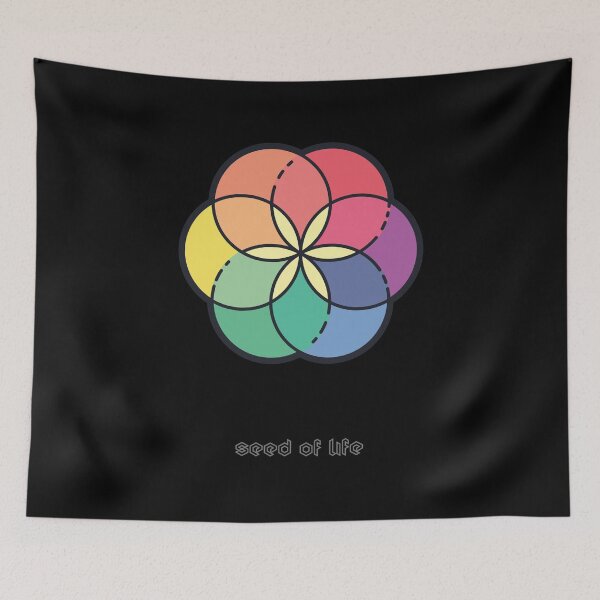 Item preview, Sacred geometry, Seed of life, Golden Ratio 3 designed and sold by Numbers-Art.