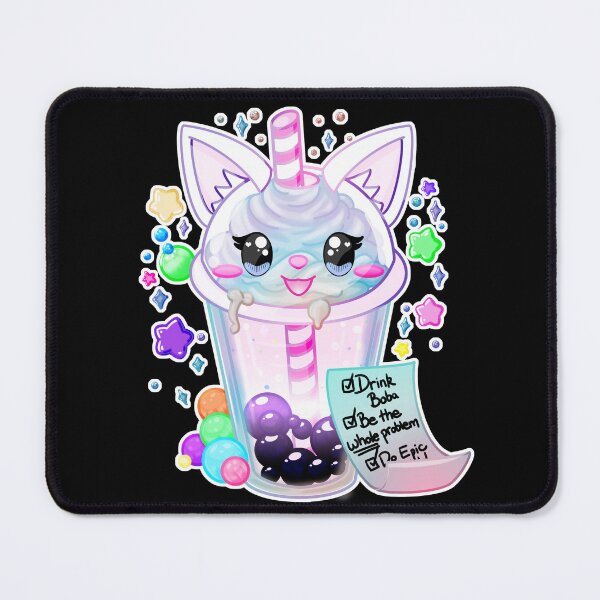 Item preview, Rainbow Neko Boba Tea - Cat Boba - Boba Tea - Drink Boba - Be the Whole Problem - Do Epic S#!t designed and sold by KlutzyKels.