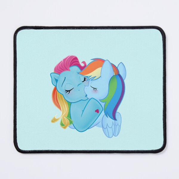 Item preview, Double Rainbow Dash Kissing designed and sold by tylerrossart.