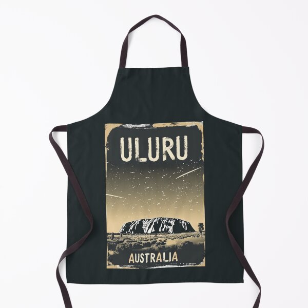 Item preview, A Vintage Travel Illustration of Uluru - Australia designed and sold by GoodOldVintage.