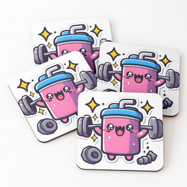 Item preview, Kawaii Gym Adorable Fitness Food designed and sold by ArtKae.