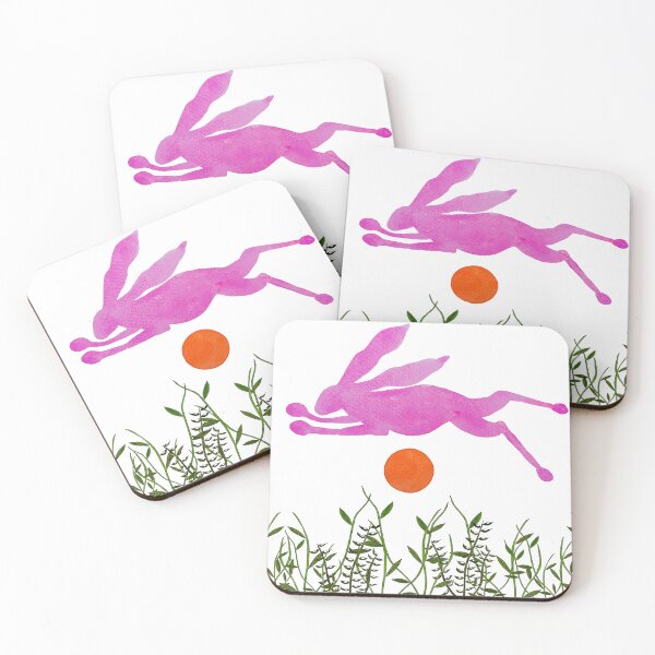 Item preview, Rabbit & Moon & Grass Card  designed and sold by KakiDimock.