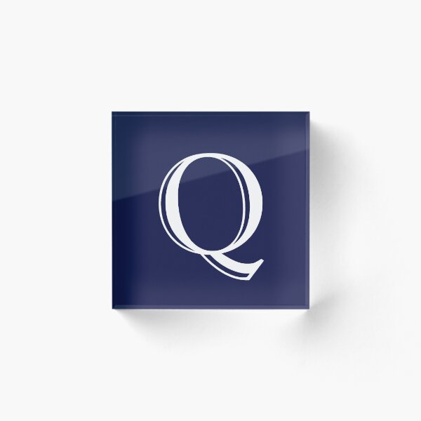 Artikelvorschau, Q-Monogramm entworfen und verkauft von ShellSticker.