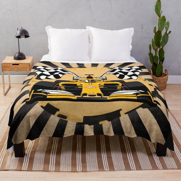 Item preview, Vintage Formula Racing Yellow Car Retro 80s 90s Style designed and sold by Digi-Bay.
