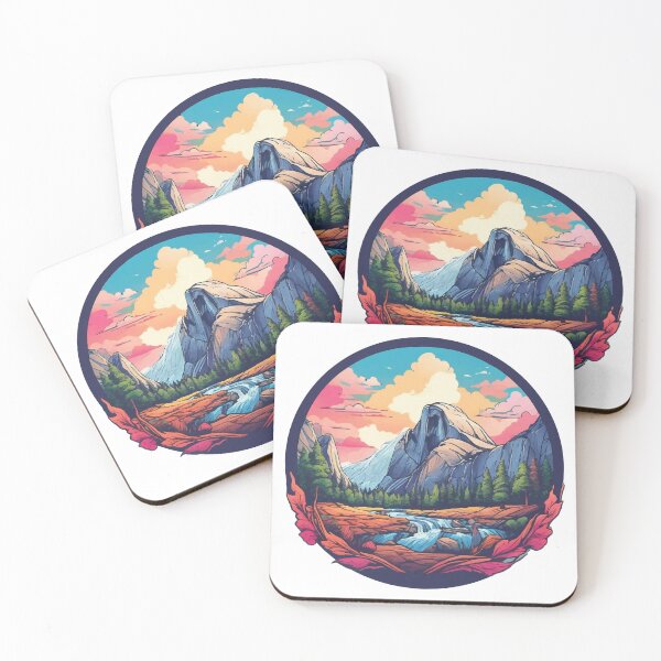 Item preview, Snowy mountain landscape designed and sold by kadryshop.