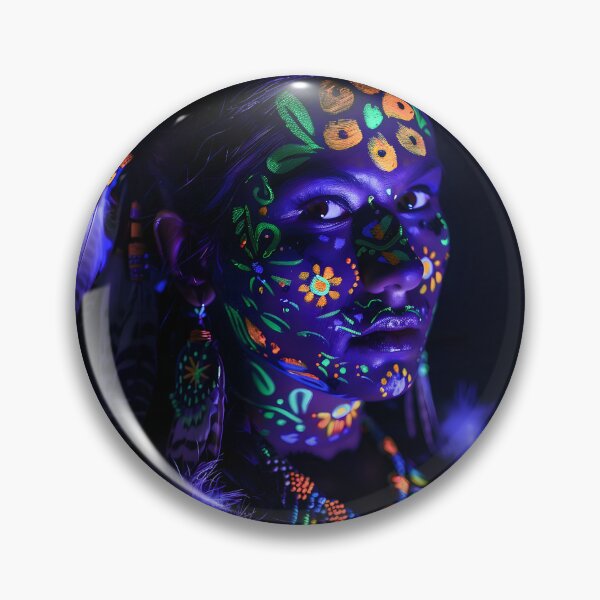 Item preview, Tribal Radiance: Neon Elegance designed and sold by AI-Only Creations.