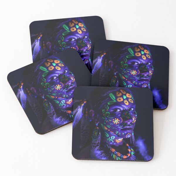 Item preview, Tribal Radiance: Neon Elegance designed and sold by AI-Only Creations.
