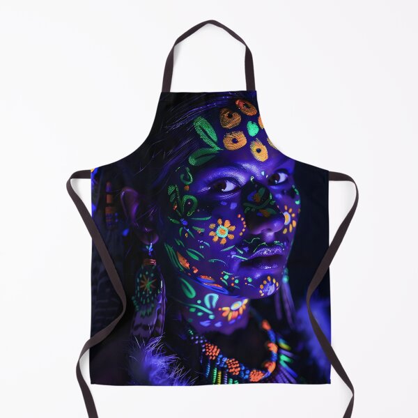 Item preview, Tribal Radiance: Neon Elegance designed and sold by AI-Only Creations.