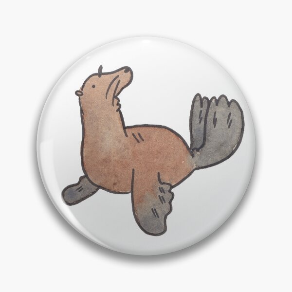Item preview, Sea Lion Watercolor designed and sold by bobemmadoodles.