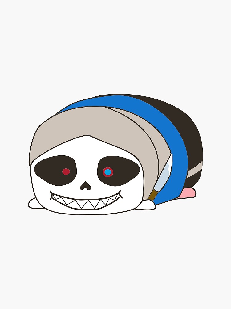 Dust Sans Sticker Sticker for Sale by MiniTheCat