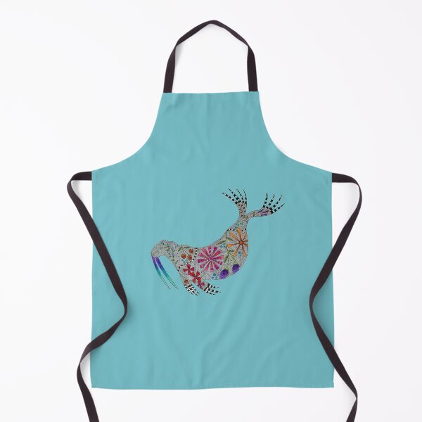 Item preview, Walrus with Flower Tattoos designed and sold by KakiDimock.