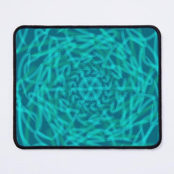 Item preview, Light Blue and green abstract design designed and sold by Stefrait-7.