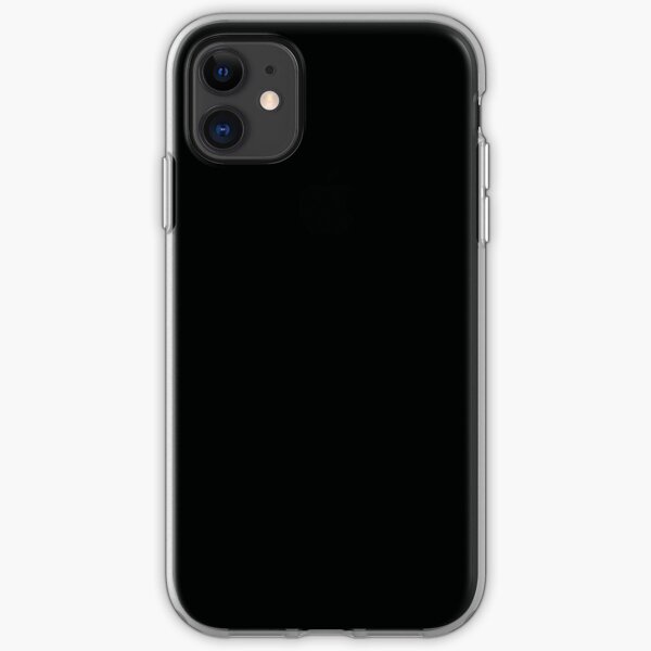Black iPhone Soft Case