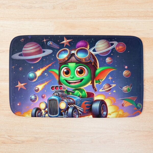 Item preview, Galactic Goblin Racer designed and sold by Sillytoe.