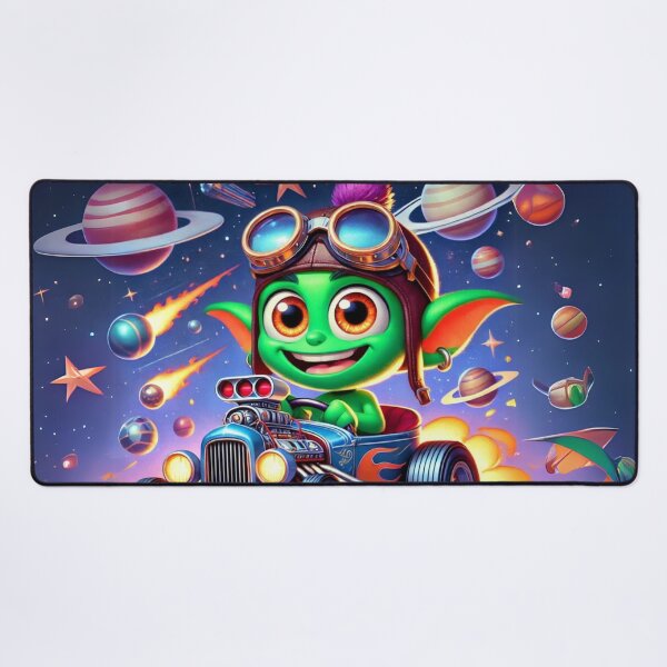 Item preview, Galactic Goblin Racer designed and sold by Sillytoe.