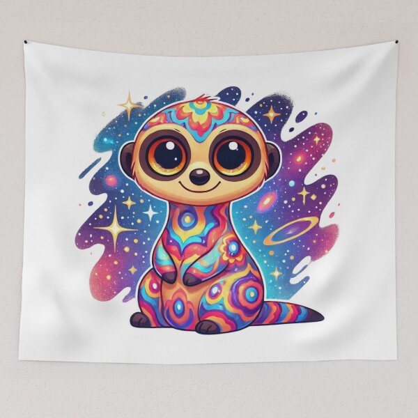 Item preview, Cosmic Meerkat Magic designed and sold by Sillytoe.