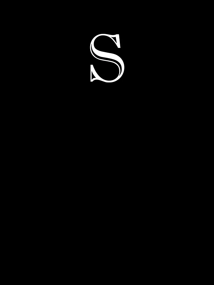 Thumbnail 7 of 7, Oversized T-Shirt, S Monogram designed and sold by ShellSticker.