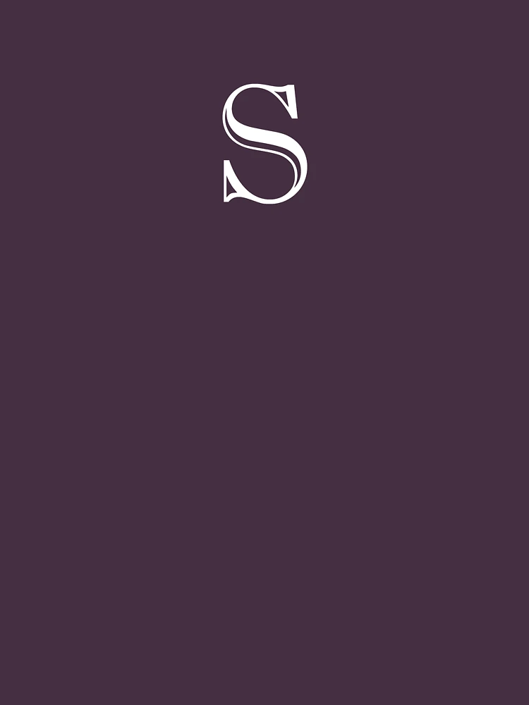 Thumbnail 4 of 4, Relaxed T-Shirt, S Monogram designed and sold by ShellSticker.