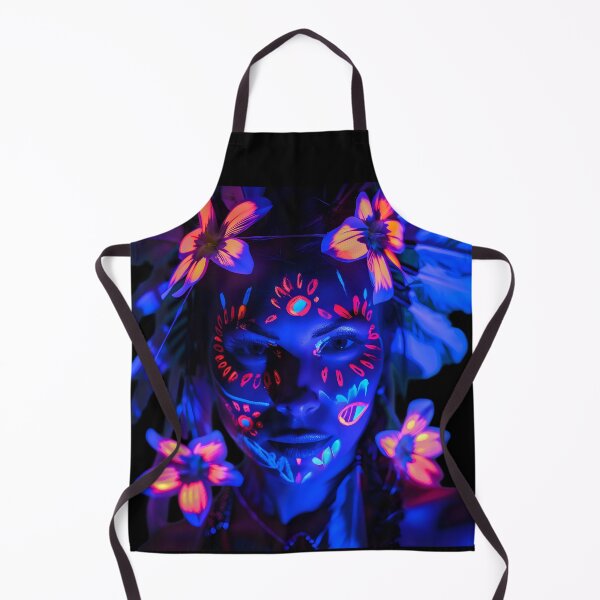 Item preview, Illuminated Traditions: Neon Tribal Art designed and sold by AI-Only Creations.