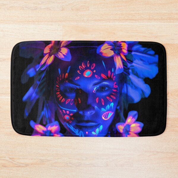 Item preview, Illuminated Traditions: Neon Tribal Art designed and sold by AI-Only Creations.