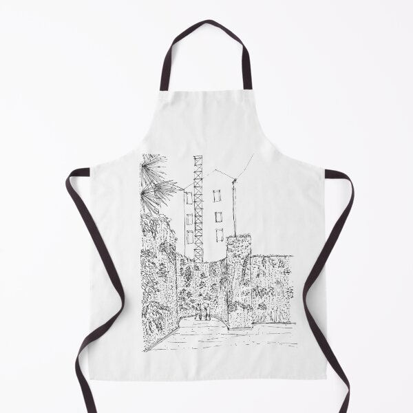 Item preview, Plant wall Bordeaux hand drawing architecture black and white monochrome sketch architectural drawing designed and sold by junyangcaidraw.