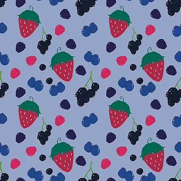 Artwork thumbnail, Berry Pattern by pumpkindagger
