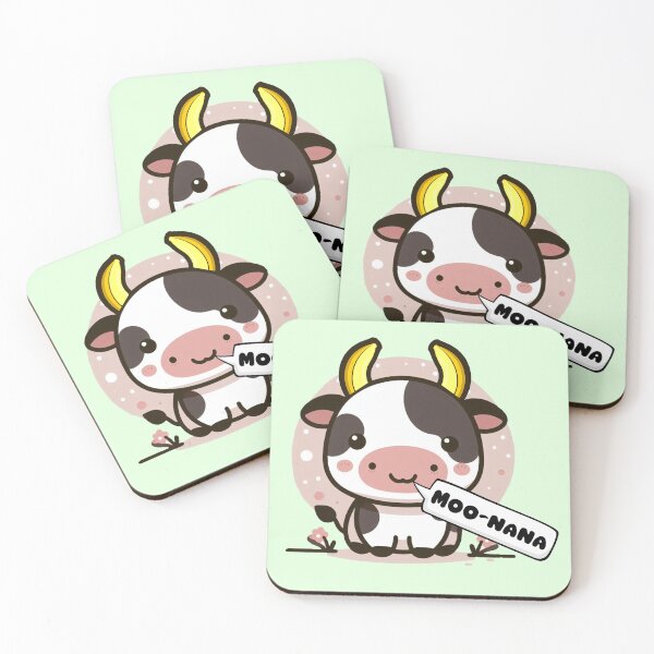 Item preview, Moo-nana - cute banana cow designed and sold by Funny-Banana.